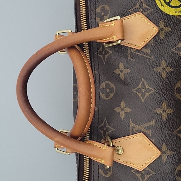 Louis Vuitton Limited Edition World Tour Speedy 30 Bandouliere Bag - Picture 3 of 15